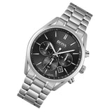Hugo Boss Champion Black Dial Silver Steel Strap Watch for Men - 1513871 Buy Now By Hugo Boss