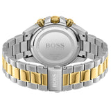Hugo Boss Admiral Black Dial Two Tone Steel Strap Watch for Men - 1513908 Buy Now By Hugo Boss