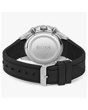 Hugo Boss Admiral Black Dial Black Silicone Strap Watch for Men - 1513912 Buy Now By Hugo Boss