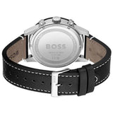 Hugo Boss Allure Black Dial Black Leather Strap Watch for Men - 1513920 Buy Now By Hugo Boss