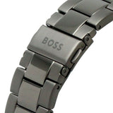 Hugo Boss Allure Chronograph Grey Dial Grey Steel Strap Watch for Men - 1513924 Buy Now By Hugo Boss