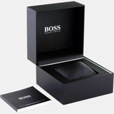 Hugo Boss Dapper Chronograph Black Dial Black Steel Strap Watch For Men - 1513929 Buy Now By Hugo Boss