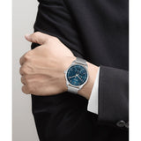 Hugo Boss Sophio Blue Dial Silver Mesh Bracelet Watch for Men - 1513942 Buy Now By Hugo Boss