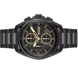 Hugo Boss Volane Black Dial Black Steel Strap Watch for Men - 1513950 Buy Now By Hugo Boss