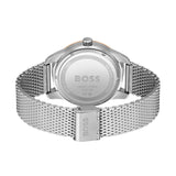 Hugo Boss Sophio Black Dial Silver Mesh Bracelet Watch for Men -1513961 Buy Now By Hugo Boss