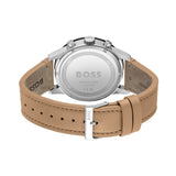 Hugo Boss Allure Black Dial Brown Leather Strap Watch for Men - 1513964 Buy Now By Hugo Boss