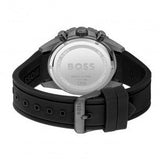 Hugo Boss Admiral Yellow Dial Black Rubber Silicone Strap Watch for Men - 1513968 Buy Now By Hugo Boss
