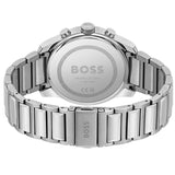 Hugo Boss Trace Chronograph Red Dial Silver Steel Strap Watch For Men - 1514004 Buy Now By Hugo Boss