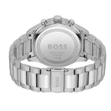 Hugo Boss View Chronograph Black Dial Silver Steel Strap Watch For Men - 1514008 Buy Now By Hugo Boss