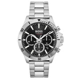 Hugo Boss Troper Chronograph Blue Dial Silver Steel Strap Watch For Men - 1514057 Buy Now By Hugo Boss