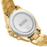 Hugo Boss Troper Chronograph Green Dial Gold Steel Strap Watch For Men - 1514059 Buy Now By Hugo Boss