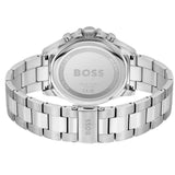 Hugo Boss Troper Chronograph Blue Dial Silver Steel Strap Watch For Men - 1514069 Buy Now By Hugo Boss
