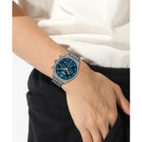 Hugo Boss Gregor Chronograph Blue Dial Grey Steel Strap Watch For Men - 1514083 Buy Now By Hugo Boss