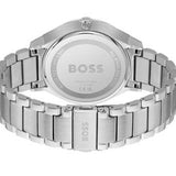 Hugo Boss Troper Chronograph Black Dial Silver Steel Strap Watch For Men - 1514108 Buy Now By Hugo Boss