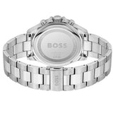 Hugo Boss Troper Chronograph Black Dial Silver Steel Strap Watch For Men - 1514108 Buy Now By Hugo Boss