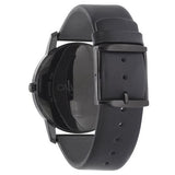 Calvin Klein City Quartz Black Dial Black Leather Strap Watch for Men - K2G2G4C1 Buy Now By Calvin Klein