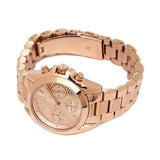 Michael Kors Cooper Rose Gold Rose Gold Steel Strap Watch for Women - MK6275 Buy Now By Michael Kors
