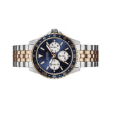 Guess Odyssey Blue Dial Two Tone Steel Strap Watch For Men - W1107G3 Buy Now By Guess