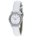 Burberry The City White Diamonds Dial White Leather Strap Watch for Women - BU9221 Buy Now By Burberry