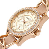 Fossil Riley White Dial Sand Leather Strap Watch for Women - ES3466 Buy Now By Fossil