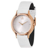 Calvin Klein Skirt White Dial White Leather Strap Watch for Women - K2U236KW Buy Now By Calvin Klein