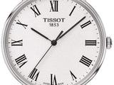 Tissot Everytime Medium White Dial Black Leather Strap Watch For Men - T109.410.16.033.01 Buy Now By Tissot
