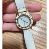 Marc Jacobs Blade White Dial White Leather Strap Watch for Women - MBM1098 Buy Now By Marc Jacobs