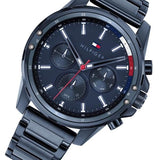 Tommy Hilfiger Mason Blue Dial Blue Steel Strap Watch for Men - 1791789 Buy Now By Tommy Hilfiger