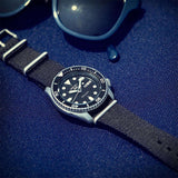 Seiko 5 Sports SKX Automatic Black Dial Black NATO Strap Watch For Men - SRPD55K3 Buy Now By Seiko