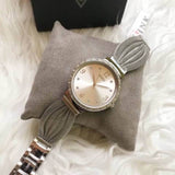 Guess Chiffon Silver Dial Silver Mesh Bracelet Watch For Women - W1083L1 Buy Now By Guess