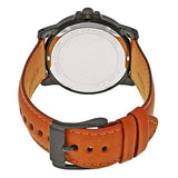 Michael Kors Paxton Analog Black Dial Brown Rubber Strap Watch For Men - MK8502 Buy Now By Michael Kors