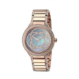 Michael Kors Kerry Purple Dial Rose Gold Stainless Steel Strap Watch for Women - MK3482 Buy Now By Michael Kors