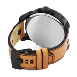 Diesel Mr. Daddy 2.0 Chronograph Grey Dial Brown Leather Strap Watch For Men - DZ7406 Buy Now By Diesel