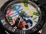 Tag Heuer Formula 1 Alec Monopoly Special Edition Black Rubber Strap Watch for Men - WAZ1119.FT8023 Buy Now By Tag Heuer