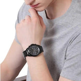 Armani Exchange Drexler Chronograph Black Dial Black Steel Strap Watch For Men - AX2639 Buy Now By Armani Exchange