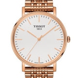 Tissot Everytime Medium White Dial Rose Gold Mesh Bracelet Watch For Men - T109.410.33.031.00 Buy Now By Tissot