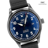 IWC Pilot’s Watch Mark XVIII Edition “Laureus Sport for Good Foundation" Blue Dial Black Nylon Strap Watch for Men - IW324703 Buy Now By IWC