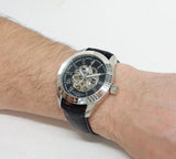 Maserati Traguardo Automatic Black Dial Black Leather Strap Watch For Men - R8871612001 Buy Now By Maserati