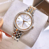 Michael Kors Darci Silver Dial Two Tone Steel Strap Watch for Women - MK3405 Buy Now By Michael Kors