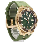 Maurice Lacroix Aikon Venturer Bronze Dial Green Rubber Strap Watch For Men - AI6058-BRZ01-630-1 Buy Now By Maurice Lacroix