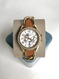 Fossil Riley Multifunction White Dial Orange Leather Strap Watch for Women - ES3723 Buy Now By Fossil