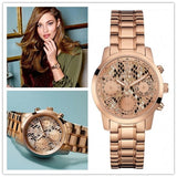 Guess Mini Sunrise Quartz Rose Gold Dial Rose Gold Steel Strap Watch For Women - W0448L9 Buy Now By Guess