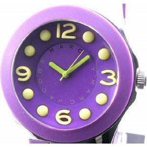 Marc Jacobs Pelly Purple Dial Purple Silicone Strap Watch for Women - MBM2515 Buy Now By Marc Jacobs