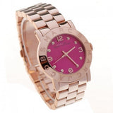 Marc Jacobs Amy Pink Dial Rose Gold Steel Strap Dial Watch for Women - MBM8625 Buy Now By Marc Jacobs