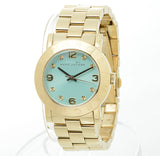 Marc Jacobs Amy Blue Dial Gold Steel Strap Watch for Women - MBM3301 Buy Now By Marc Jacobs