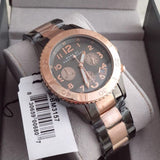 Marc Jacobs Marc Chronograph Grey Dial Two Tone Steel Strap Watch for Men - MBM3157 Buy Now By Marc Jacobs
