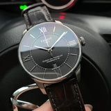 Tissot Chemin Des Tourelles Powermatic 80 Black Dial Black Leather Strap Watch For Men - T099.407.16.058.00 Buy Now By Tissot