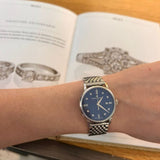 Maurice Lacroix Eliros Sunbrushed Blue Dial Silver Steel Strap Watch for Women - EL1094-SS002-130-1 Buy Now By Maurice Lacroix