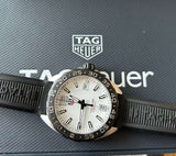 Tag Heuer Formula 1 Quartz White Dial Black Rubber Strap Watch for Men - WAZ1111.FT8023 Buy Now By Tag Heuer