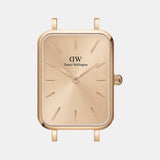 Daniel Wellington Quadro Unitone Rose Gold Dial Rose Gold Mesh Strap Watch For Women - DW00100484 Buy Now By Daniel Wellington